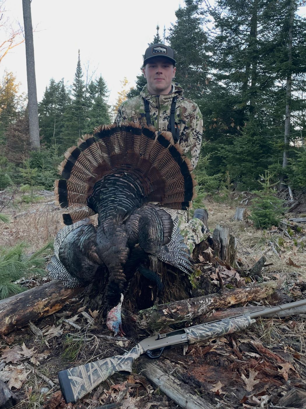 Layne turkey hunting